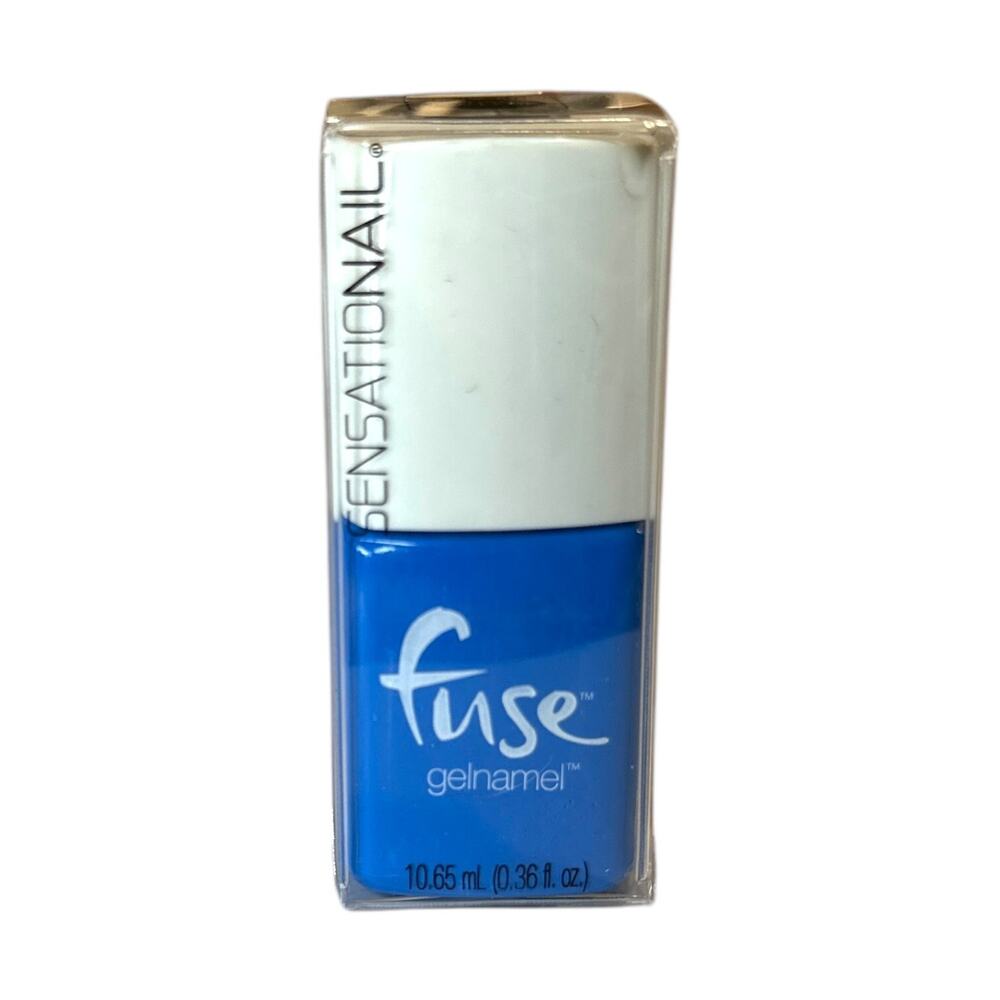 SensatioNail FUSE Gelnamel SONIC‎ BLUE-M Bright Blue LED Gel Nail Polish 71918